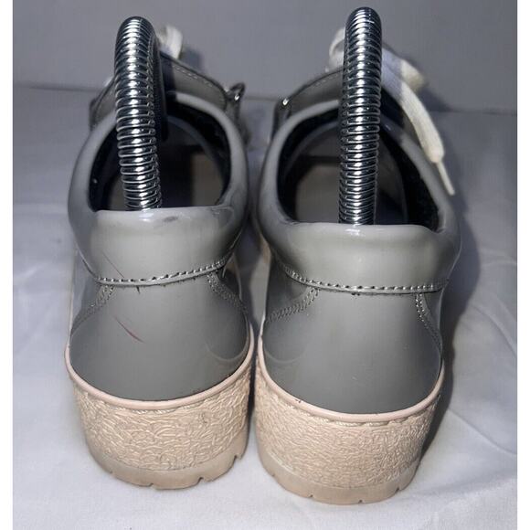 Mephisto Sneakers Women's Shoes Size 7.5 Green Patent Leather Lace Up Platform - Picture 4 of 11